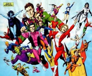 Puzzle Της Λεγεώνας της Super-Heroes είναι μια ομάδα superhero comic books που ανήκουν στο σύμπαν που ανήκει στην συντακτική DC.
